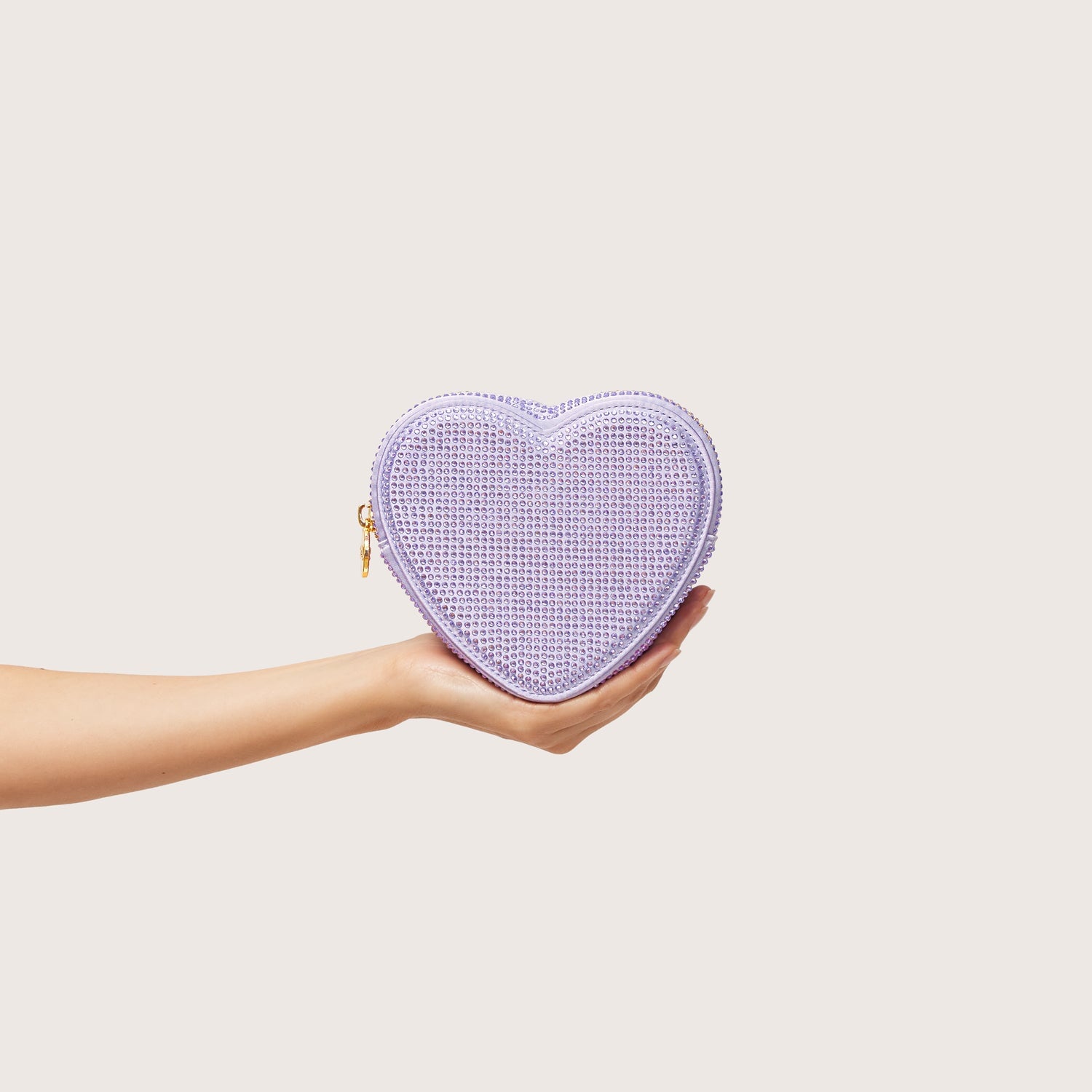 Heart Pouch | Purple Sparkle
