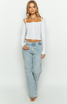 Isla Corset | White
