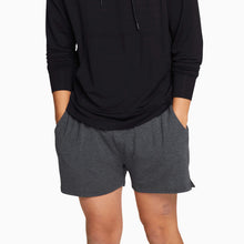 Modal French Terry House Shorts | Gray/Black