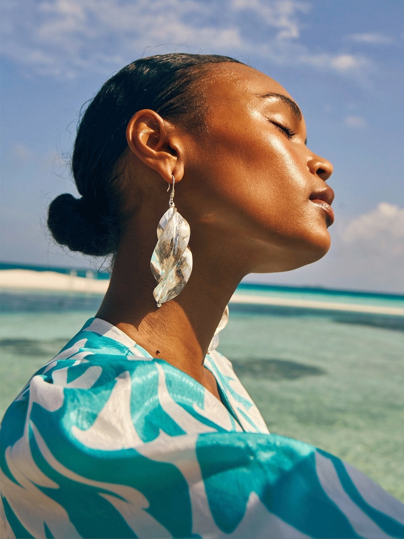 Khew Earrings - Sterling Silver - diarrablu