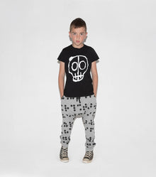 Kid | Light Braille Baggy Pants | Heather Grey