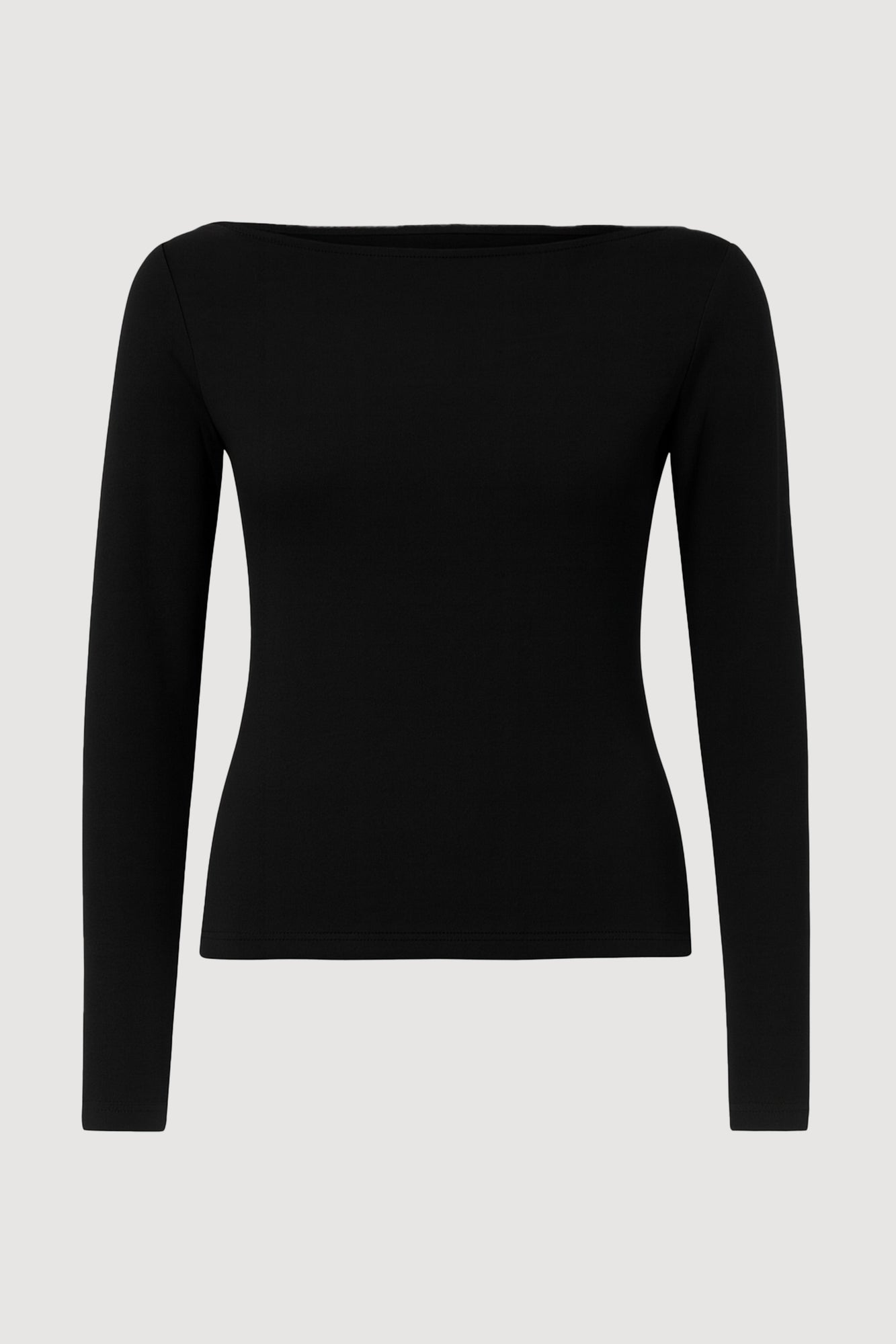 Kelsey | Lainey Organic-Cotton Slit-Neck Tee in Size Small - Flat