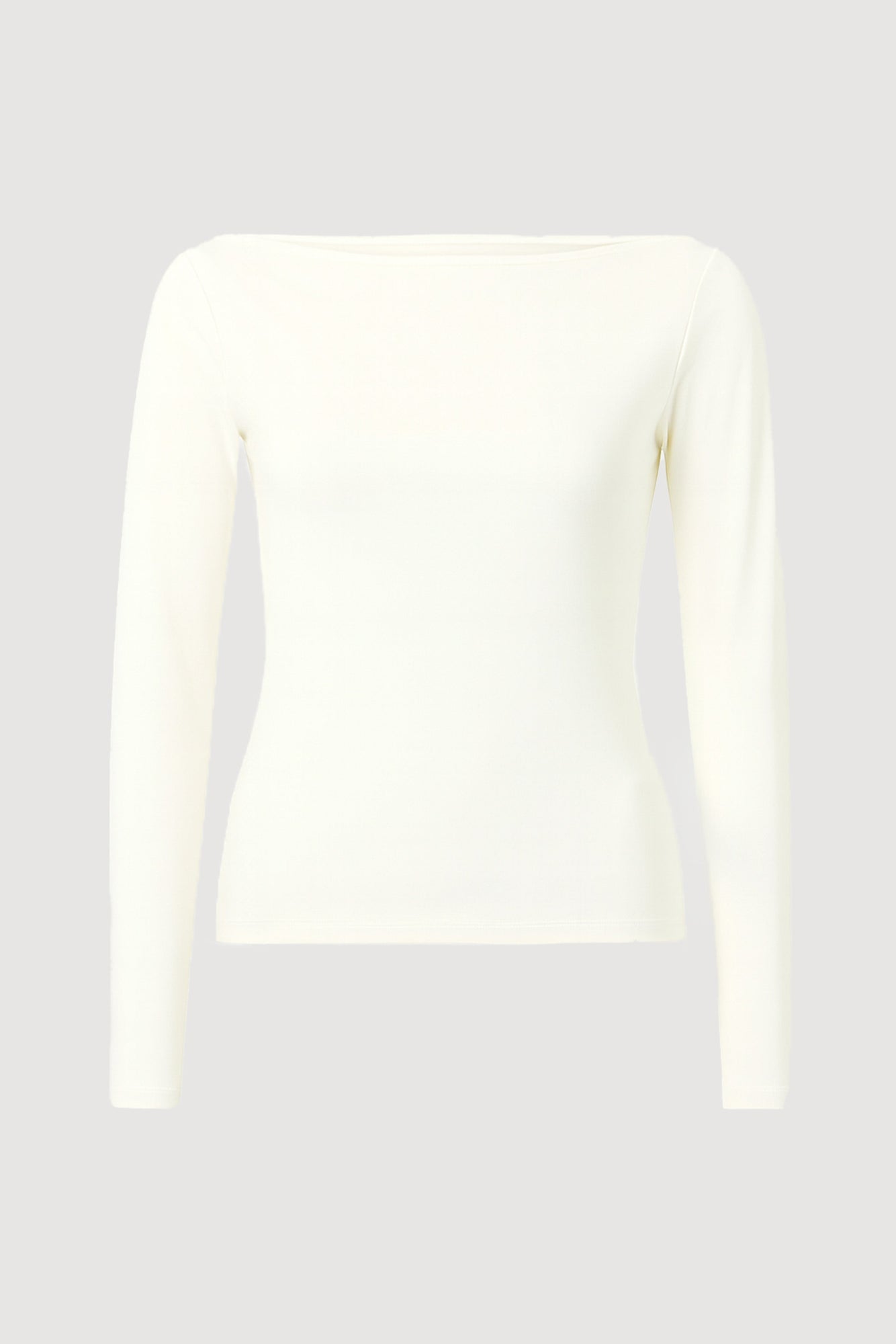 Shelby | Lainey Organic-Cotton Slit-Neck Tee in Size Small - Flat