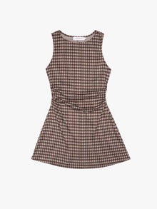 Cindy Dress | Cocoa Plaid
