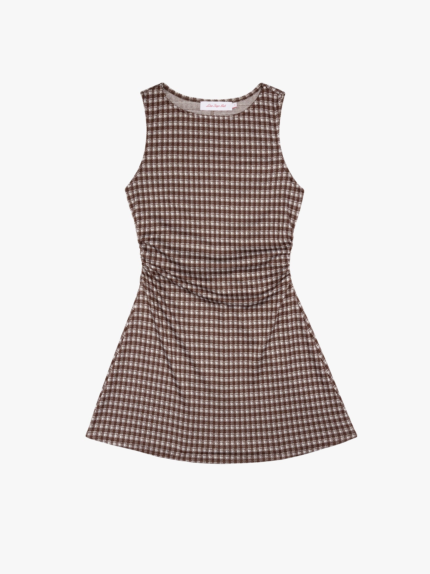 Cindy Dress | Cocoa Plaid