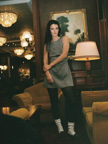 Cindy Dress | Cocoa Plaid