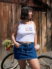 Blossom Skirt | Vintage Indigo Wash