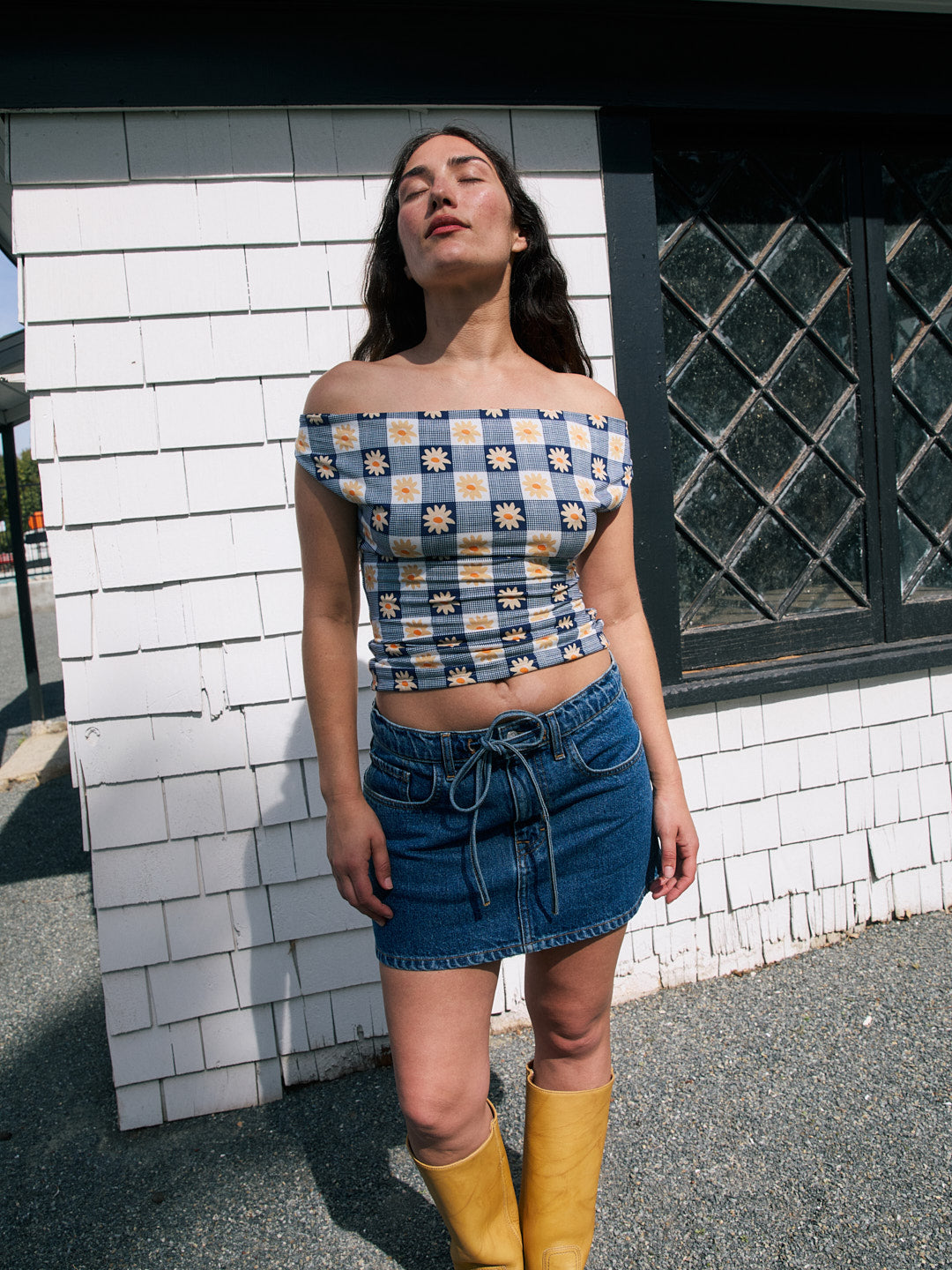 Blossom Skirt | Vintage Indigo Wash