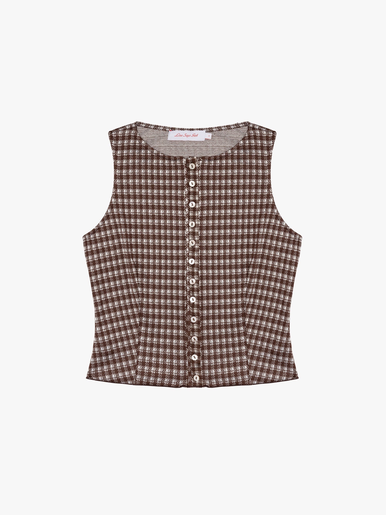 Summer Top | Cocoa Plaid