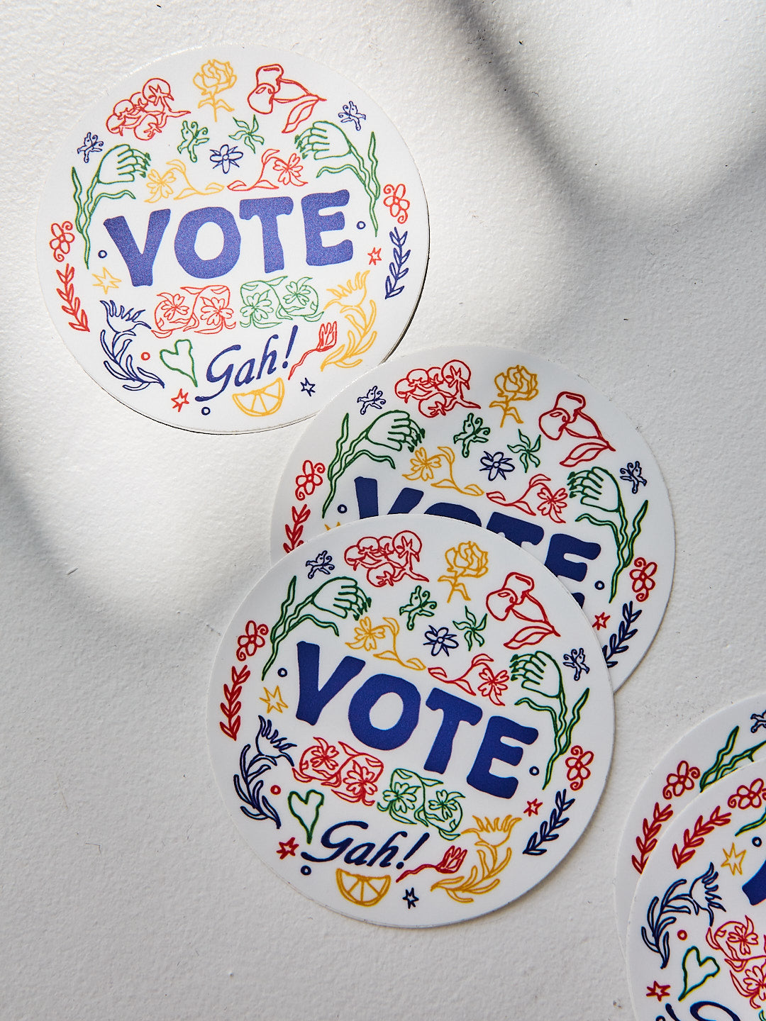 Vinyl Tote | Say Gah to Voting