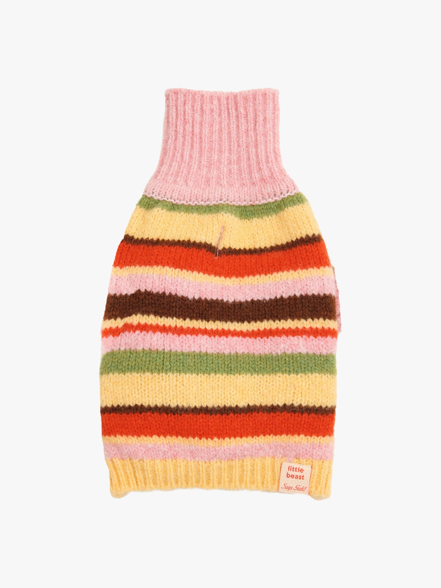 Dog Sweater | Pink Stripe