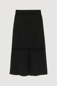 Kelsey | Lora Organic Cotton-Wool Skirt in Size Small - Flat