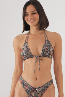Euro Bow Bikini Top | Mara Floral