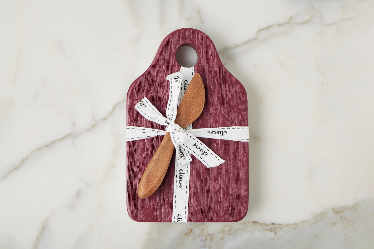 Mini Appetizer Board | Merlot Red | Small