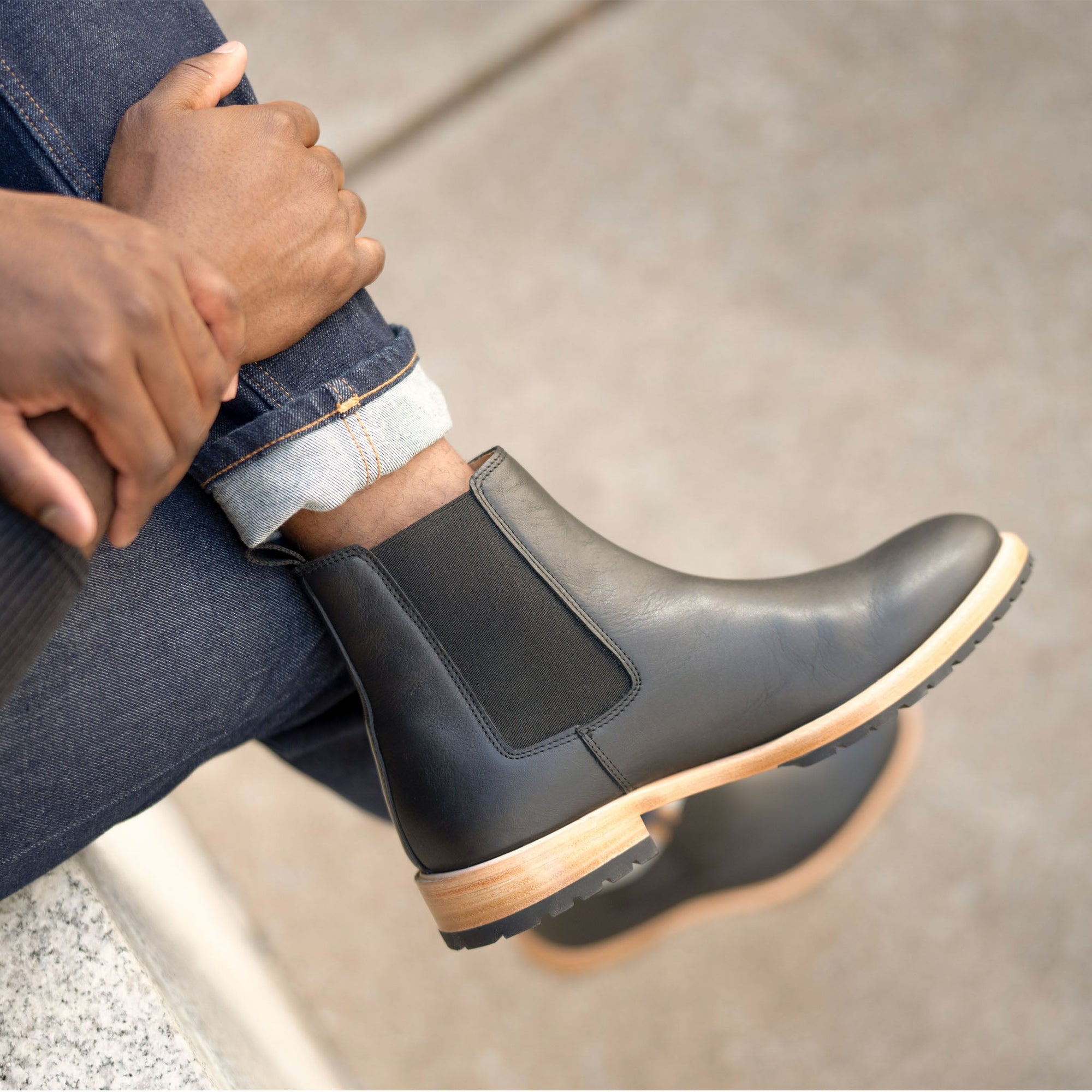 Mens | Marco Everyday Chelsea Boot | Black
