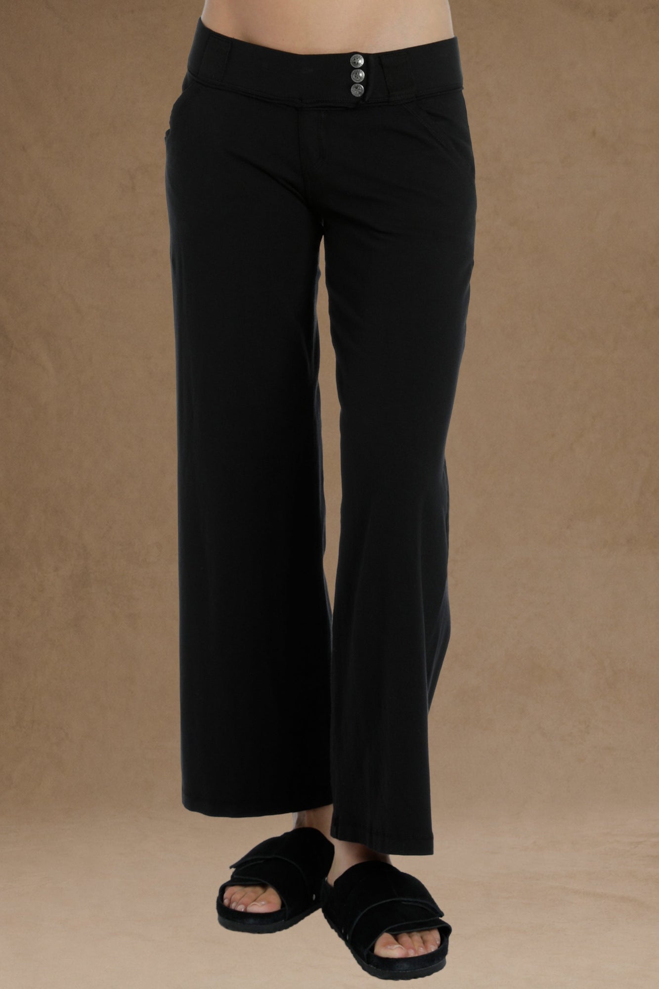 Women | Belted Lounge Pant | Black
