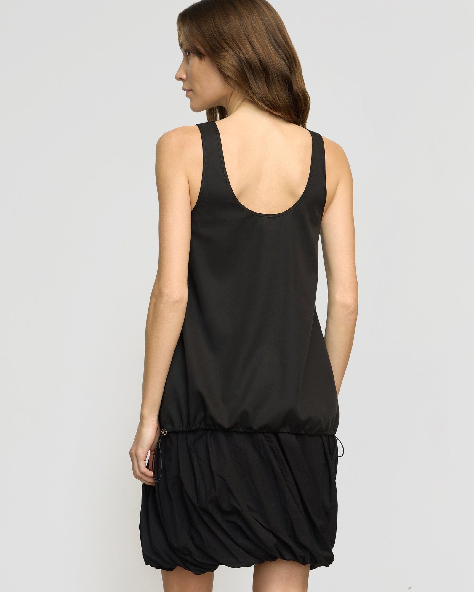 Renee | Miller Drawstring-Hem Tencel-Blend Tank in Size Small