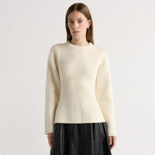 Marije | Minali Ribbed Sculpted Sweater in Size Small