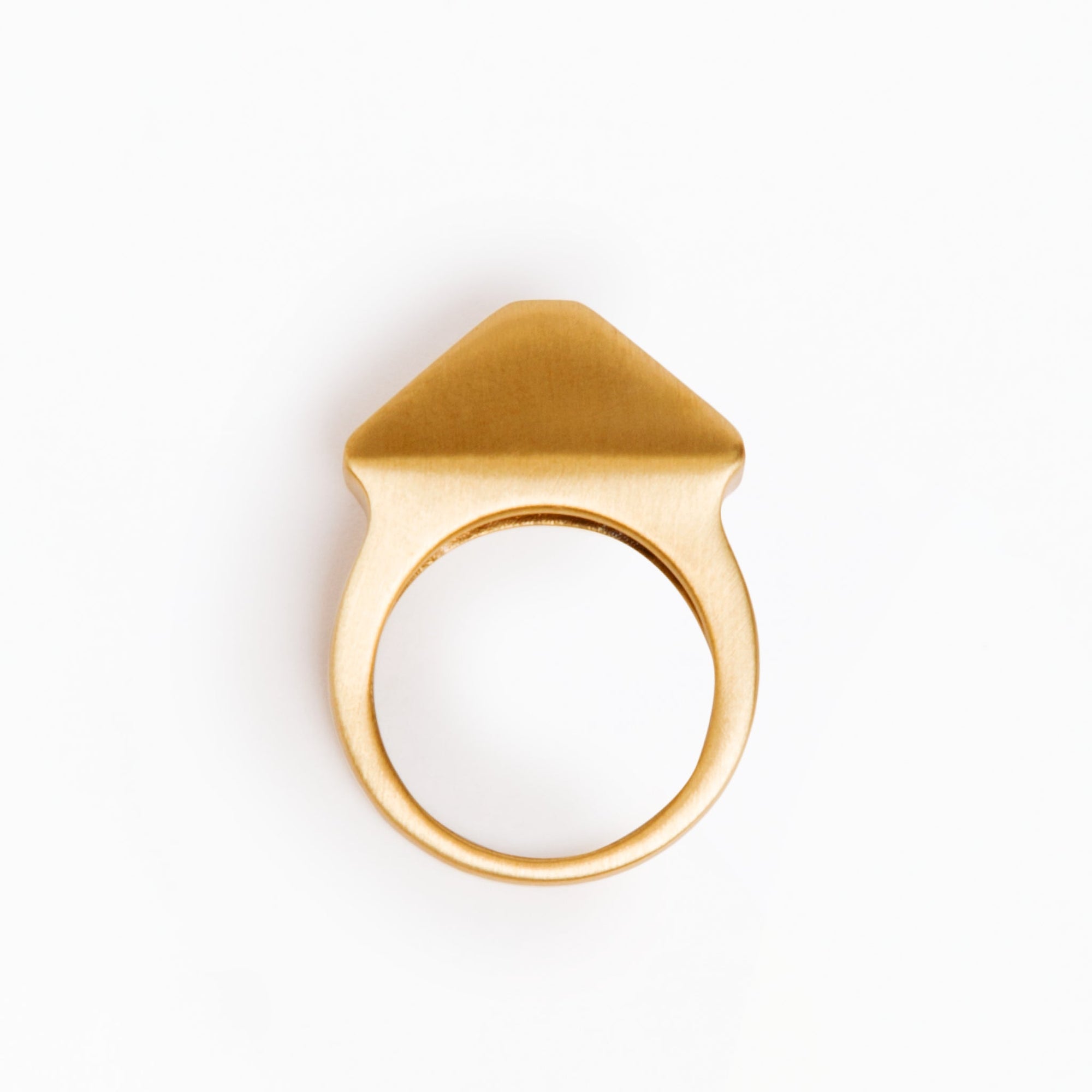 Pris Mini Ring | Recycled Brass