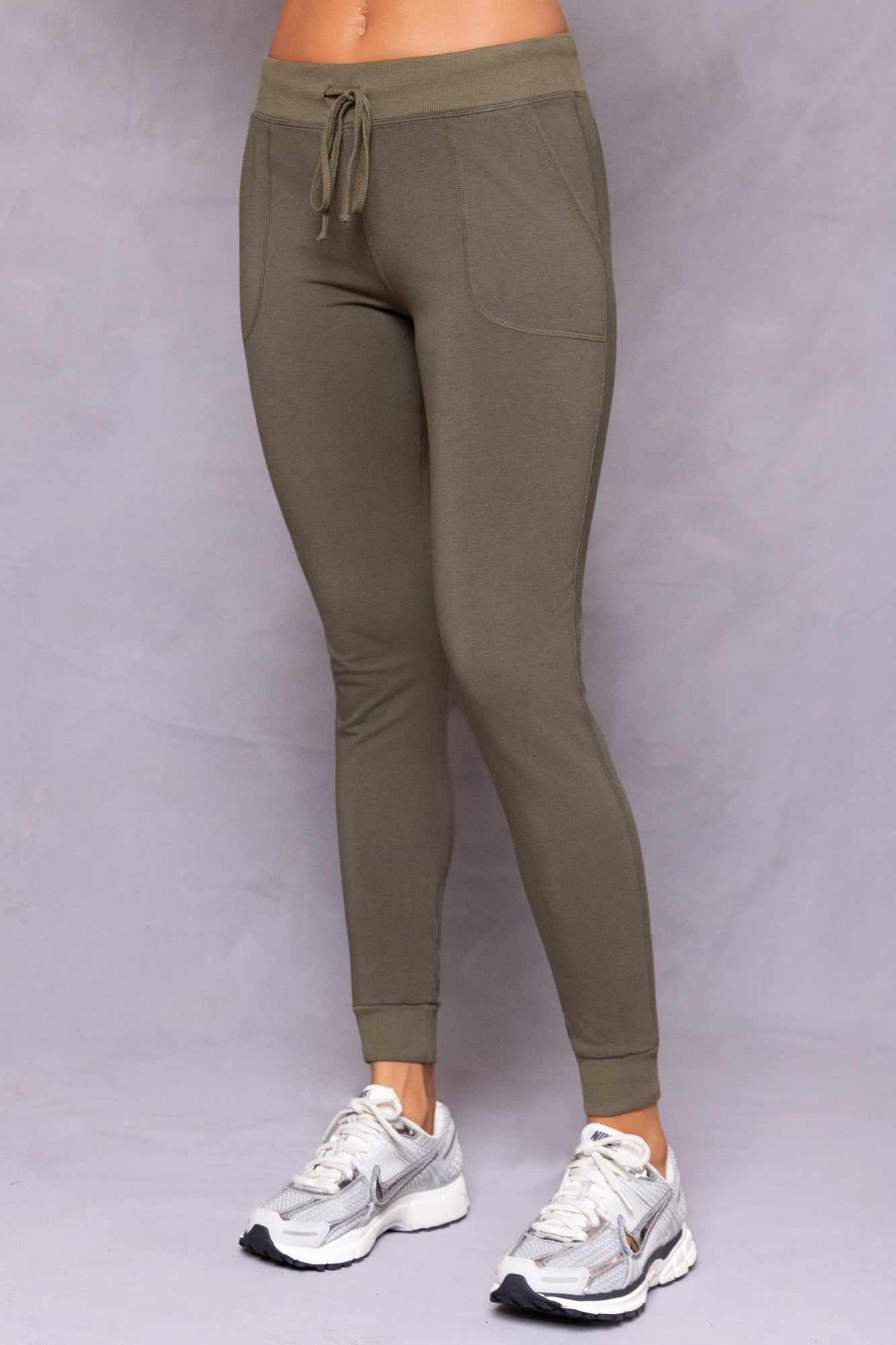 Women | Skinny Jogger | Olive