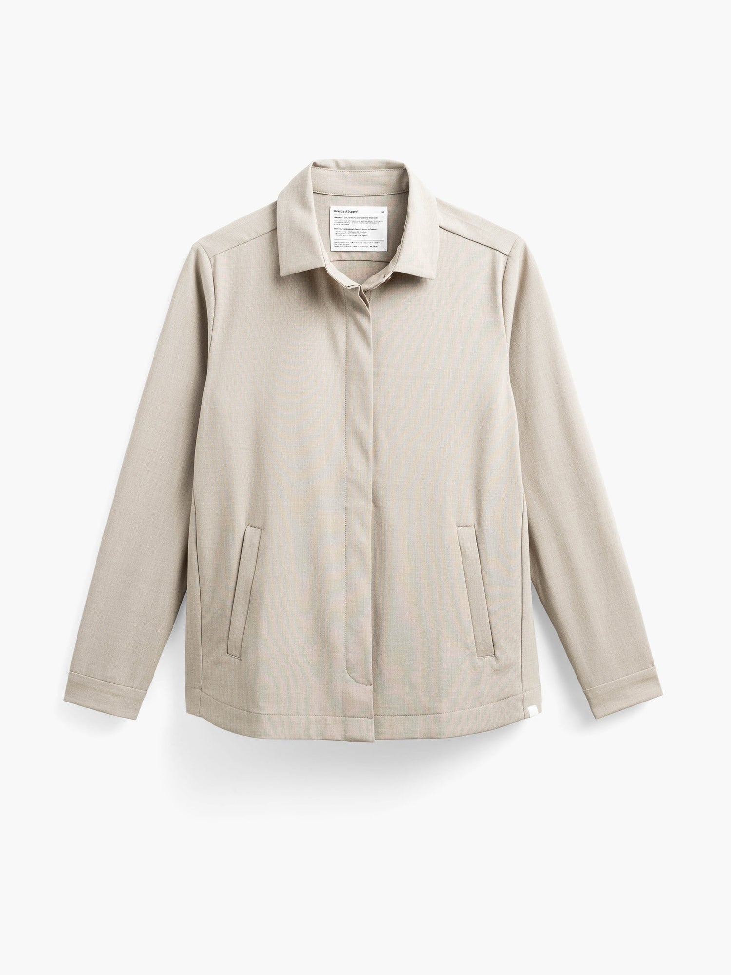 Women's Velocity Shirt Jacket - Flax