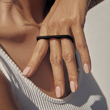 Singular Ring | Recycled Brass | Matte Black
