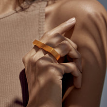 Binary Ring | 18K Gold-Plated on Brass