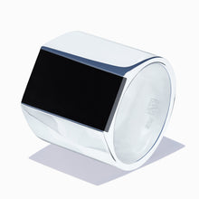 Primer Ring | Sterling Silver | Jet Black