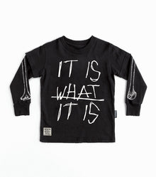Kid | It Is What It Is Shirt | Black