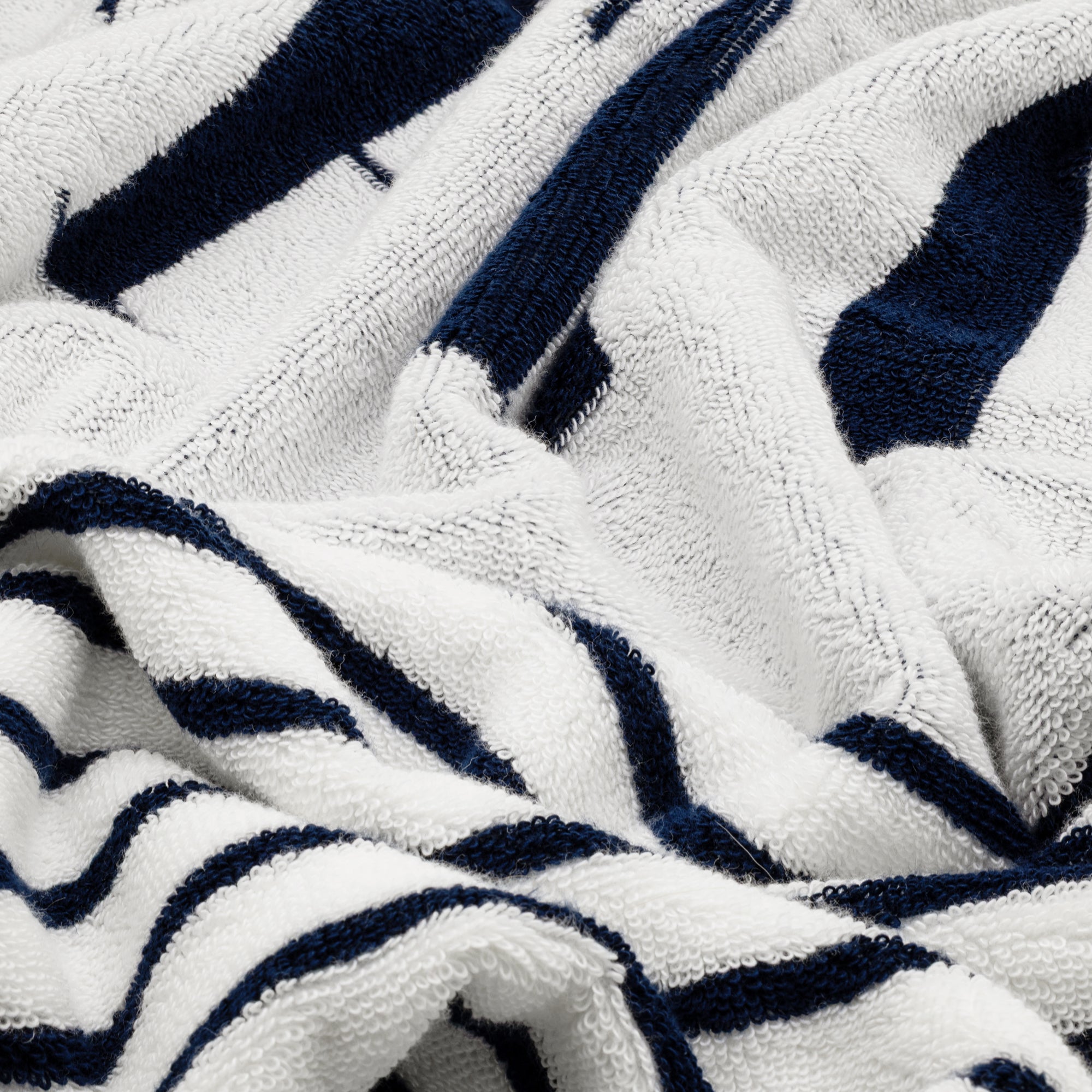 Offline Australian Cotton Beach Towels | Navy/White