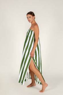 Papio Dress | Verdant Stripe