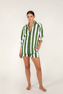 Paseo Shirt | Verdant Stripe