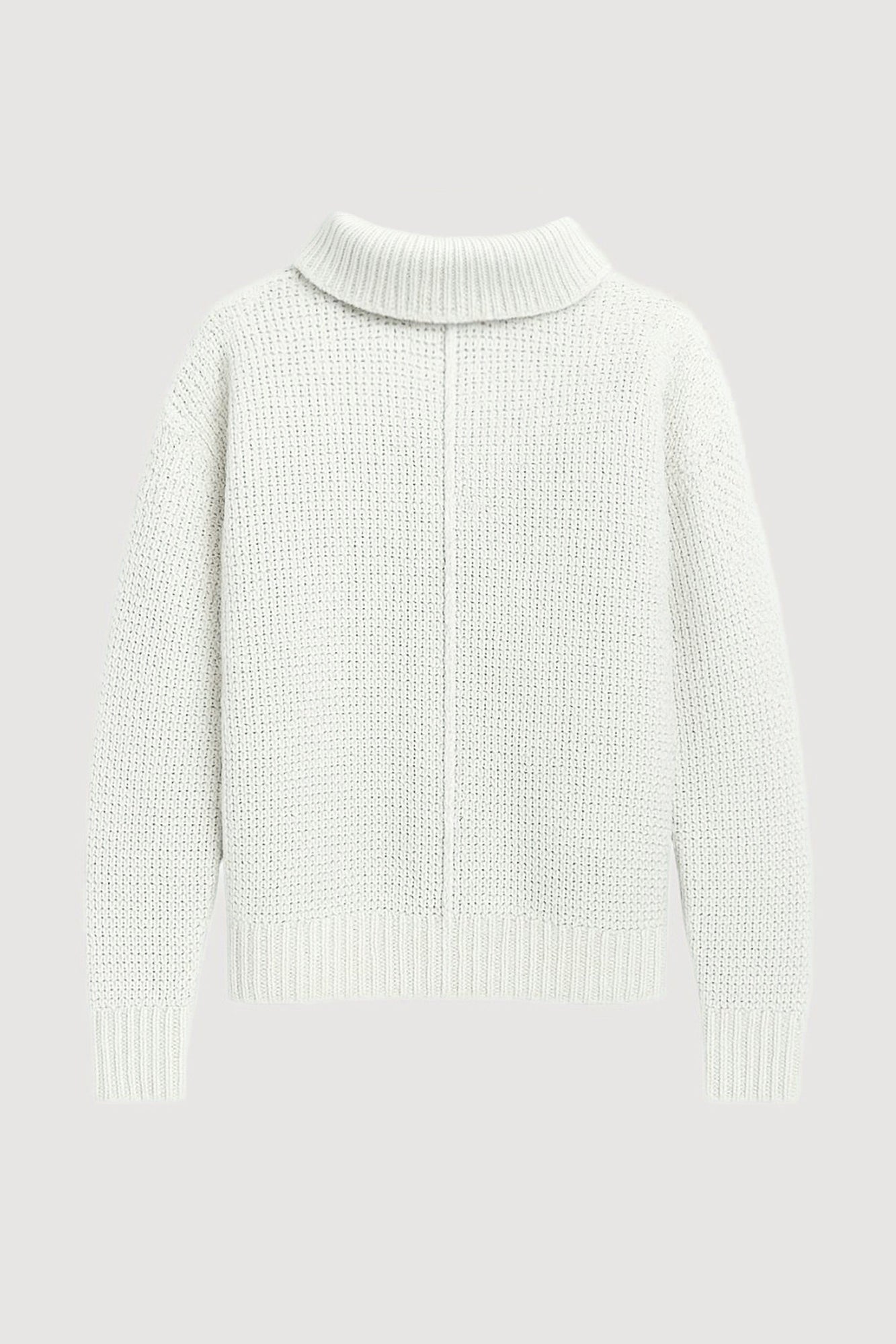 Charlotte | Petra Oversized Textured-Knit Sweater in Size Small - Flat