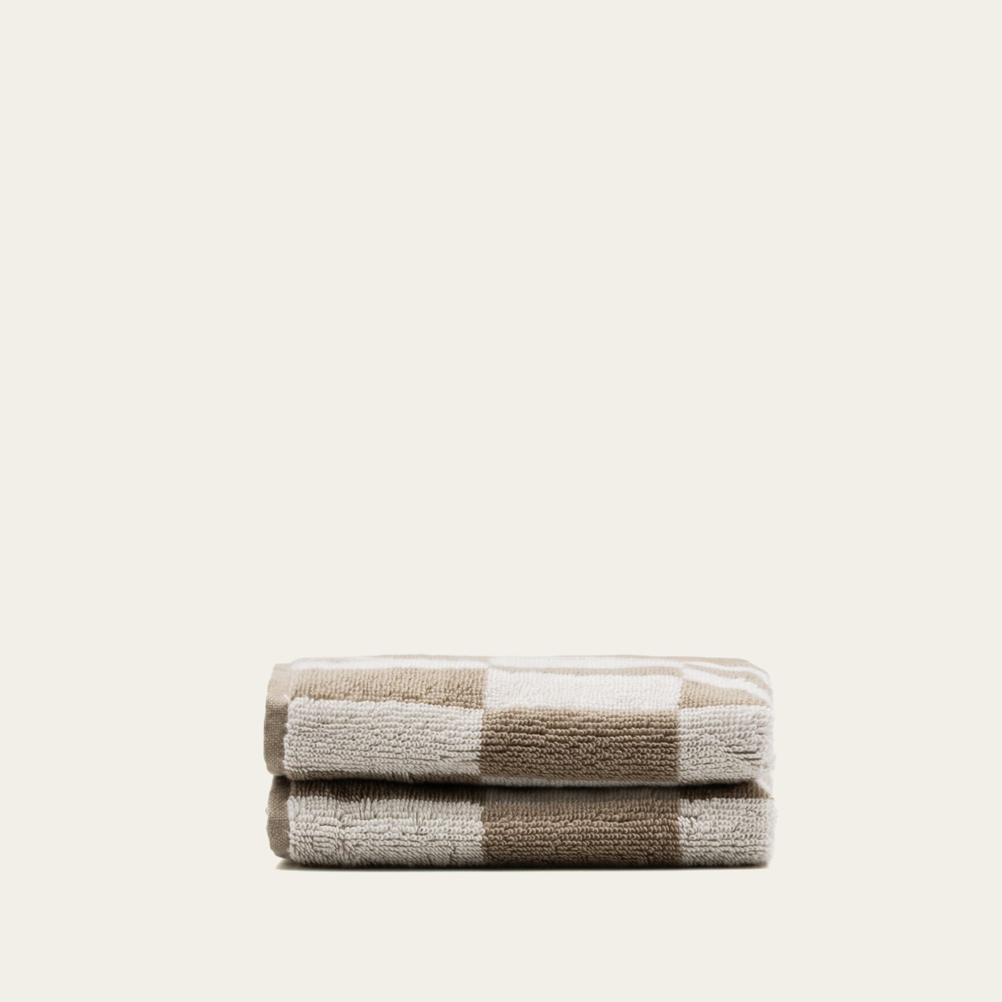 Pietra Australian Cotton Towels | Tan/Ecru