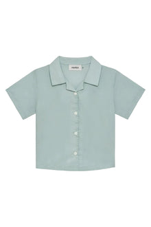 Mini Button Down Shirt | Powder Blue