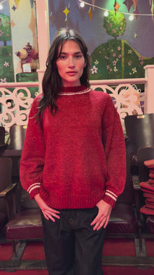 Shani Sweater | Cherry