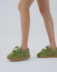 Womens | Expense Suede Sneaker | Khaki