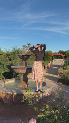 Rue Smocked Long Sleeve | Black