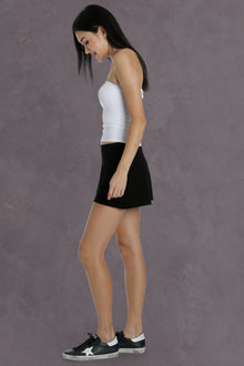 Women | Pull-On Short Skirt | Black