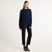 Kelsey | Roylene Ribbed Boyfriend Sweater in Size Small