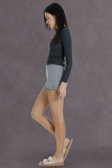Women | Vintage Boxer Sweatshort | Glass
