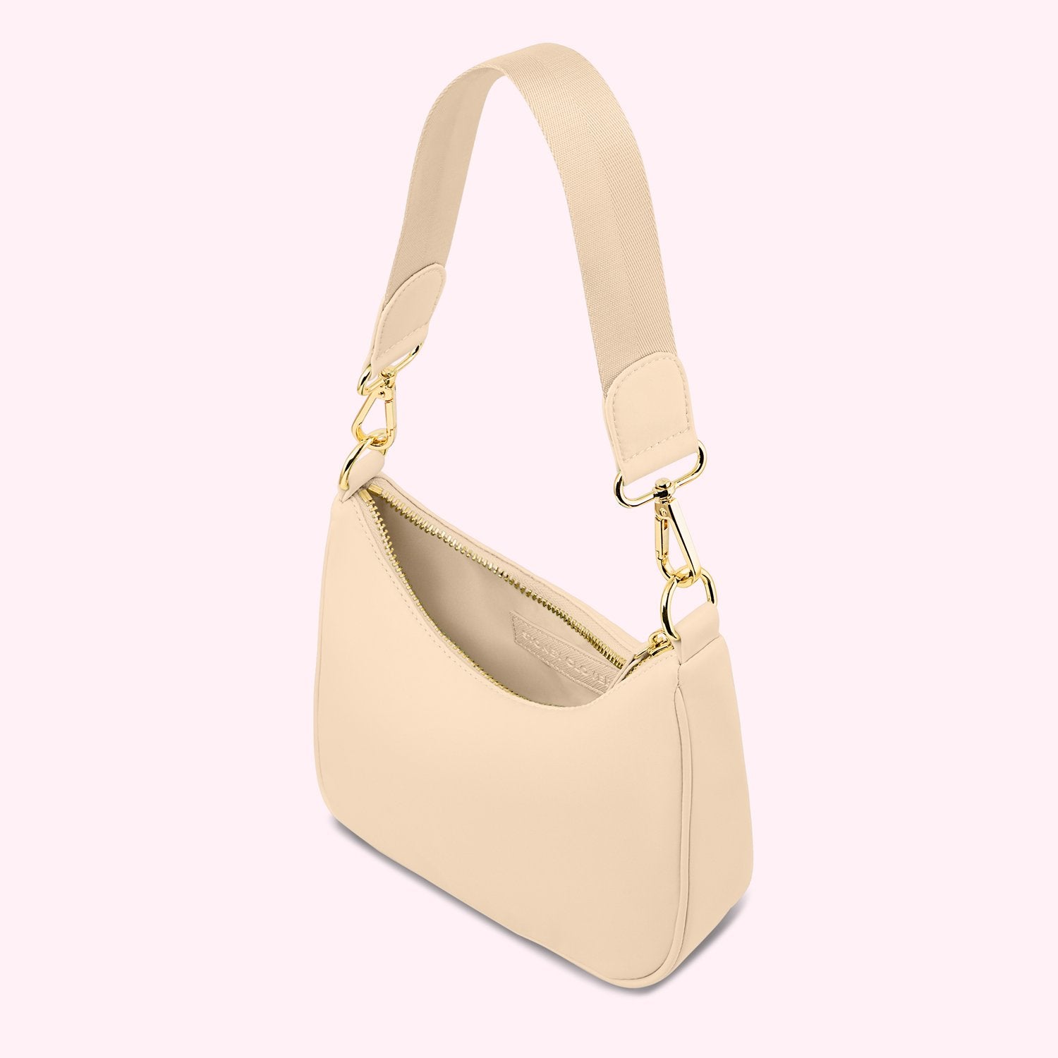 Curved Crossbody Bag | Sand