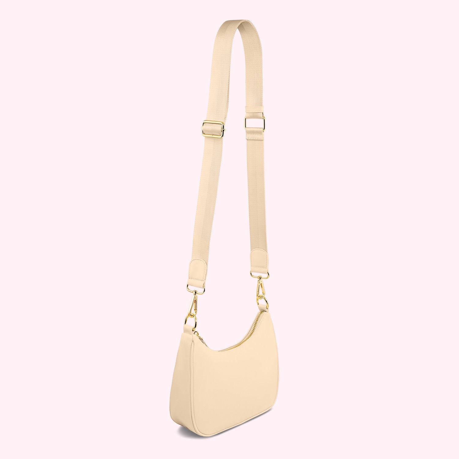 Curved Crossbody Bag | Sand