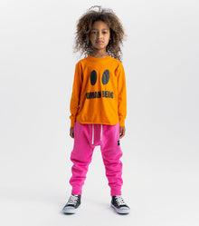 Girl | Mini Bolts Baggy Pants | Hot Pink