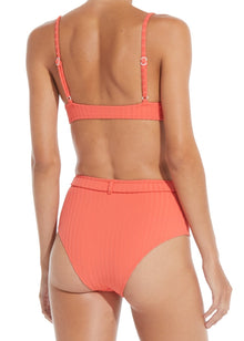 The Cora Belt Ribbed Bottom - Solid & Striped