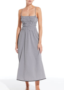 The Delta Midi Dress - Solid & Striped