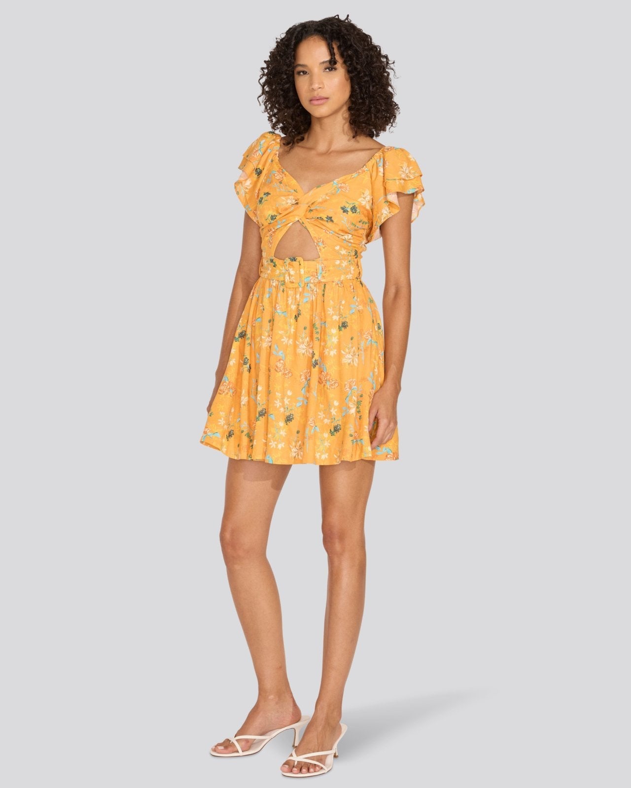 The Renata Mini Dress - Solid & Striped