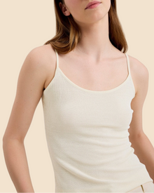 Womens | Selena Tank | Ecru
