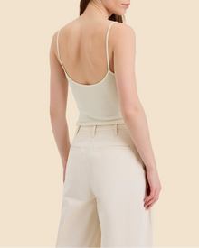 Womens | Selena Tank | Ecru
