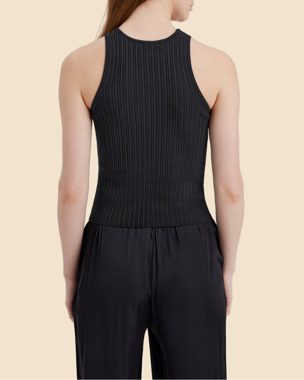 Womens | Varena Tank | Noir